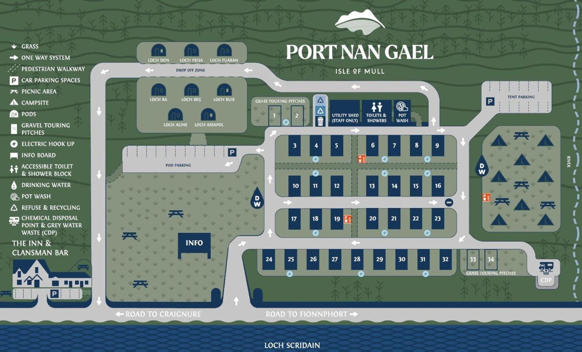 הוילה Pennyghael Port Nan Gael Pods מראה חיצוני תמונה
